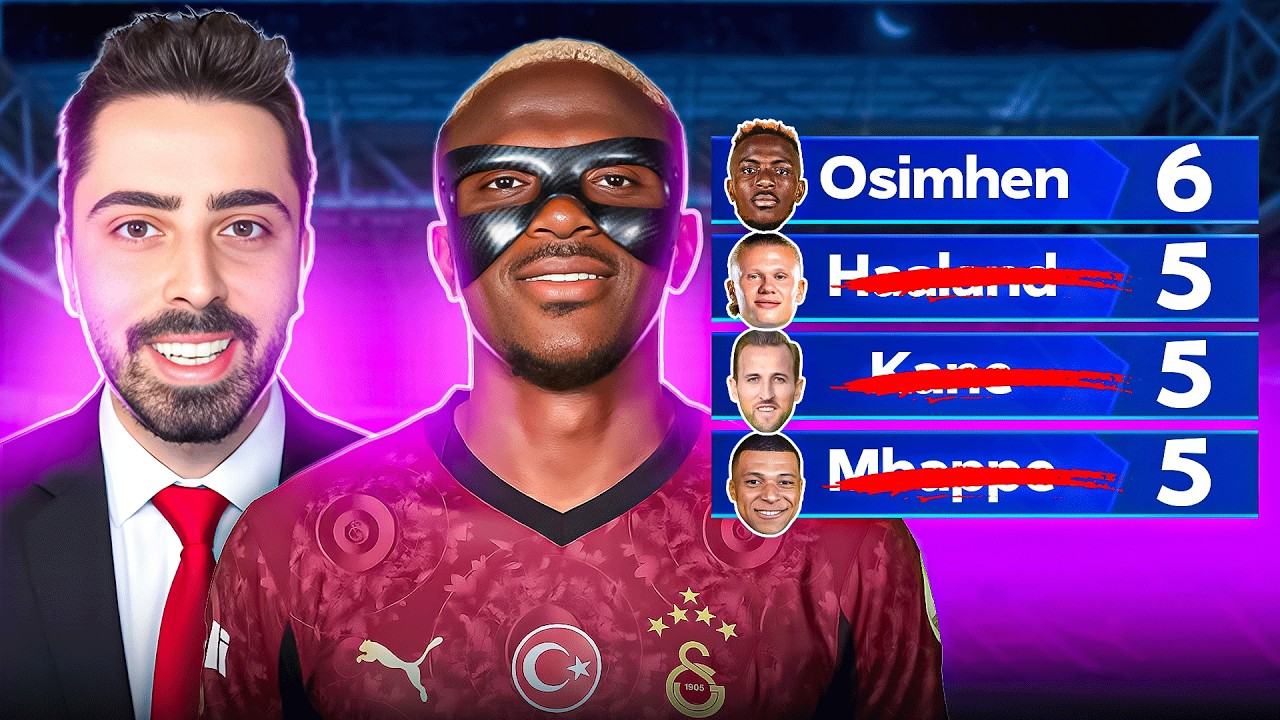 OSİMHEN ŞAMPİYONLAR LİGİ GOL KRALI OLABİLECEK Mİ? // HER GOL +10 PUAN