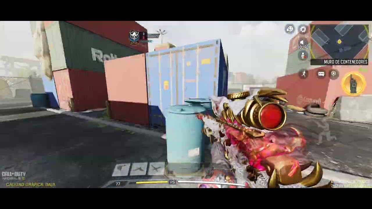 PvP a Sniper😈🔥#codm #callofduty #codmobile #codmclips #gaming #games #videojuegos #videogames 