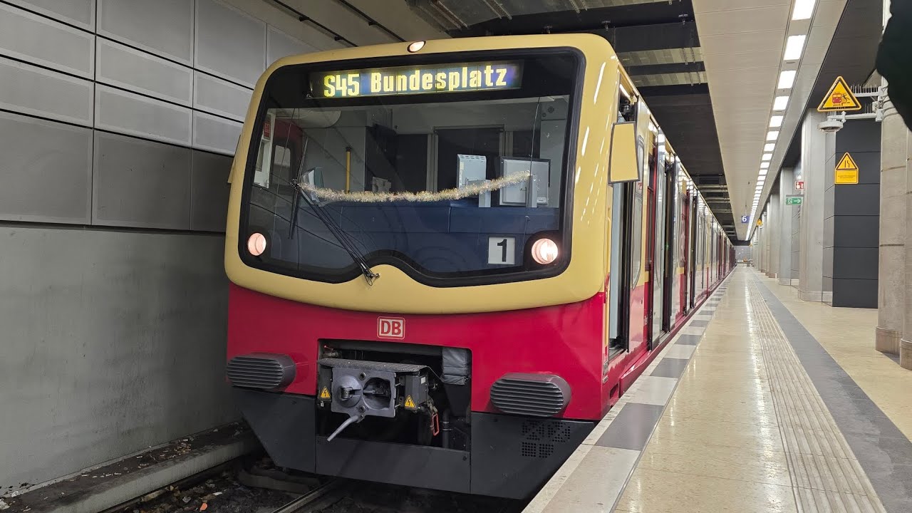S-Bahn Berlin|Abschieds- Aussetzermitfahrt #10 auf der S45 von Flughafen BER bis Bundesplatz