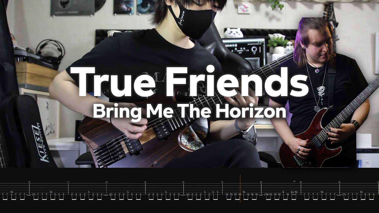 【Bring Me The Horizon】True Friends (Instrumental)【Guitar Cover】＋Screen Tabs /@ARandomMetalhead9617