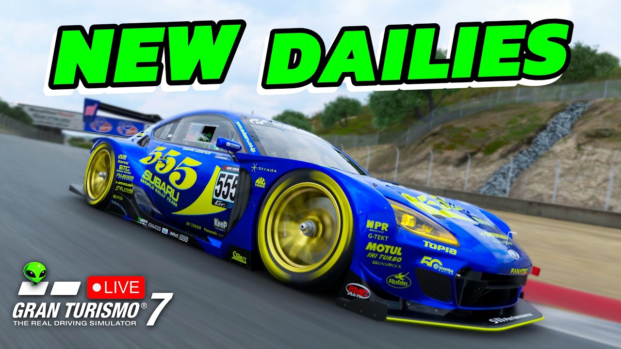 👽LIVE | GRAN TURISMO 7 | Dailies have been RED HOT 🌶️ Does it continue? | NEW GT7 Daily Races