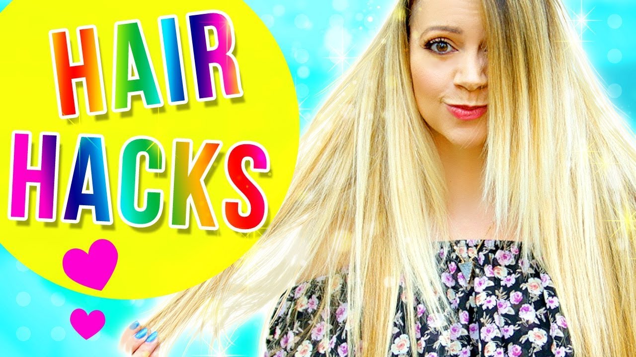 6 HAIR HACKS for FLIRTWORTHY HAIR!!!