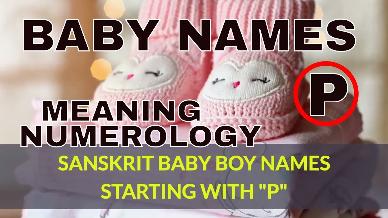 Baby Boy Names Starting With 