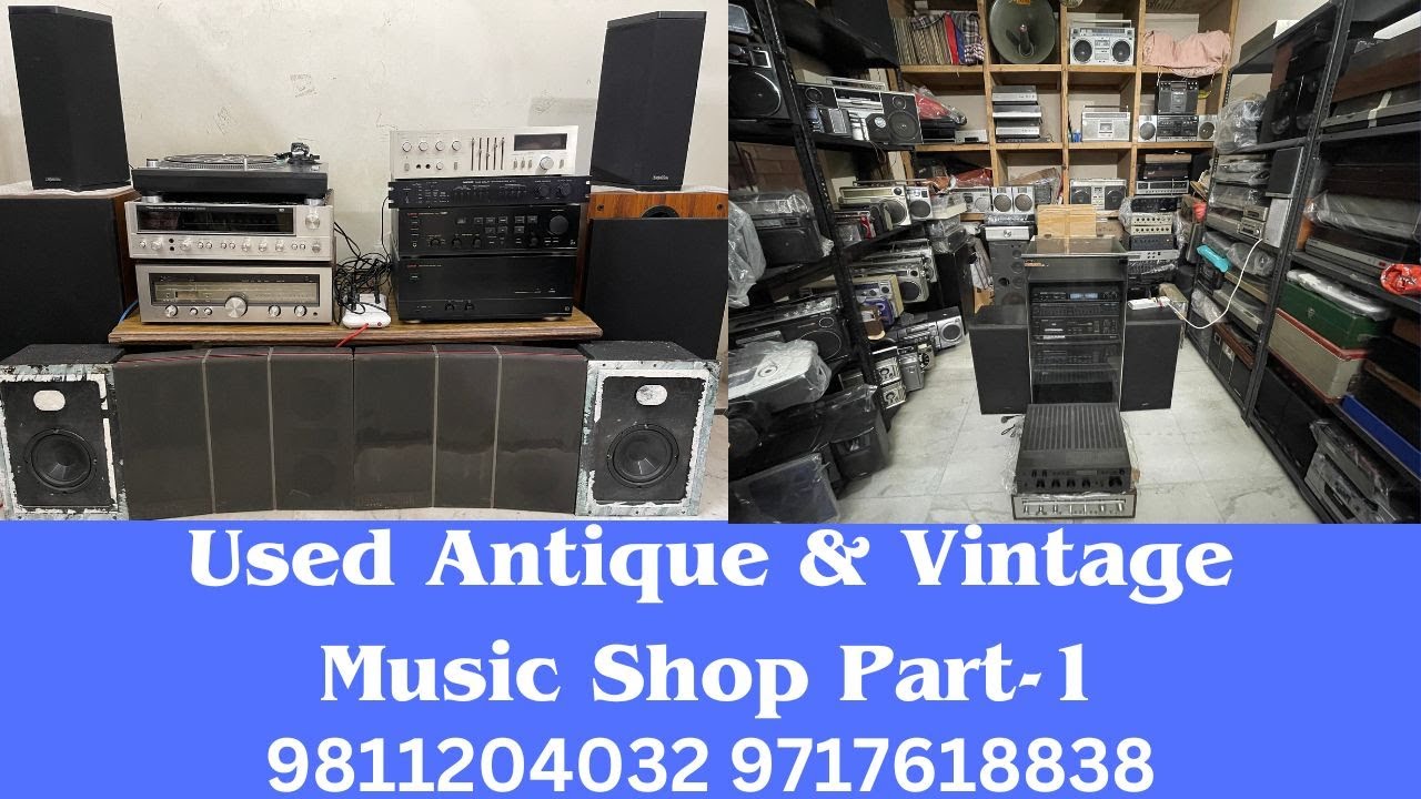 Antique Vintage Music System Audio Equipment For Sale In New Delhi India 9811204032 / 9717618838 P-1