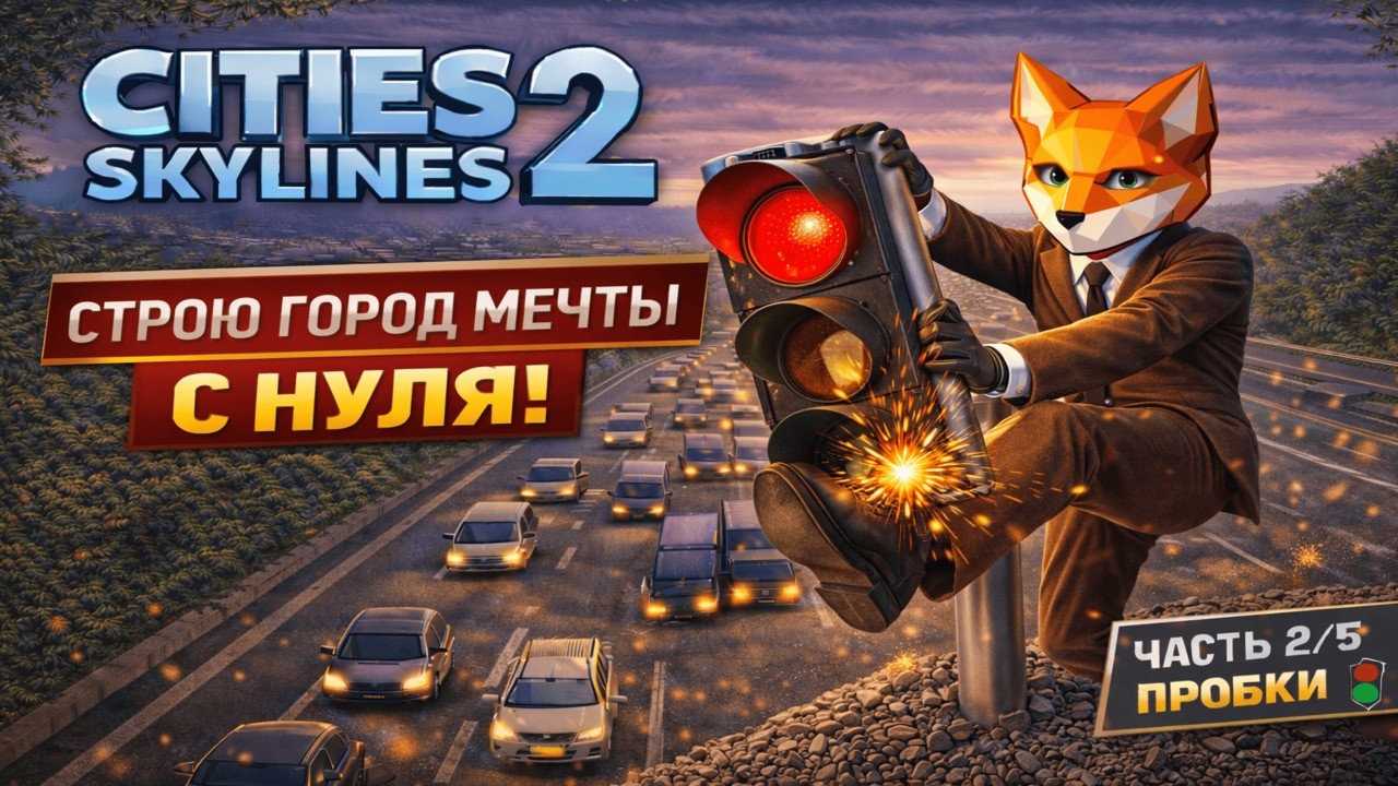 100 дней строю город мечты в Cities Skylines 2 | Прохождение часть 2/5 🚦🏭