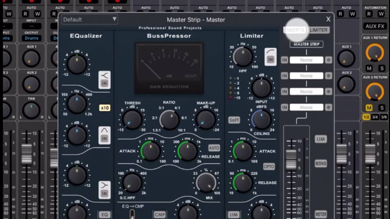 Auria Pro: Mixer Overview