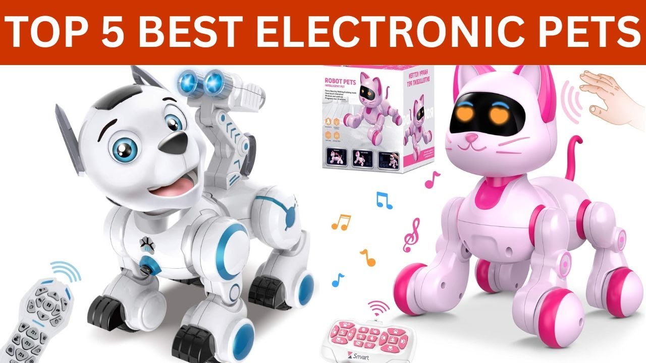 🐾 Top 5 Best Electronic Pets | Smart Interactive Pet Toys 2025 🐾