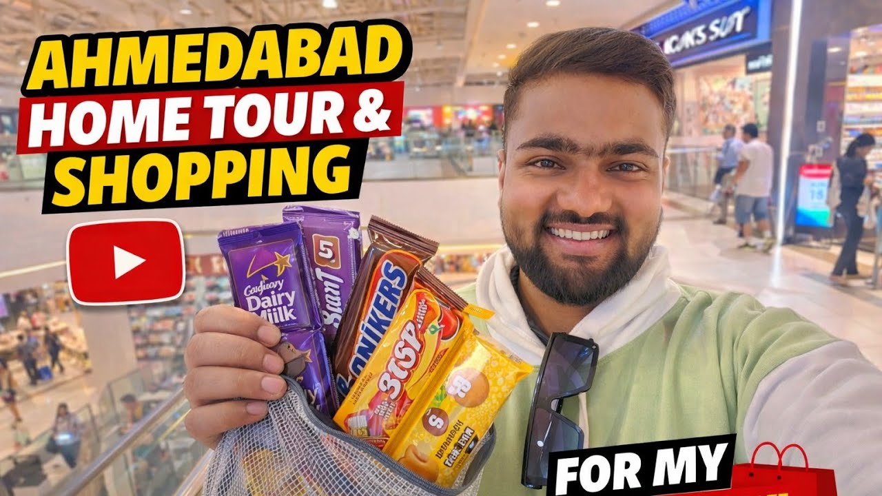 😍Ahmedabad Home Tour 🏠 | DMart Shopping for Next Journey 🛍️🚂 | #vlog @explorerkunal-03 #ahmedabad 