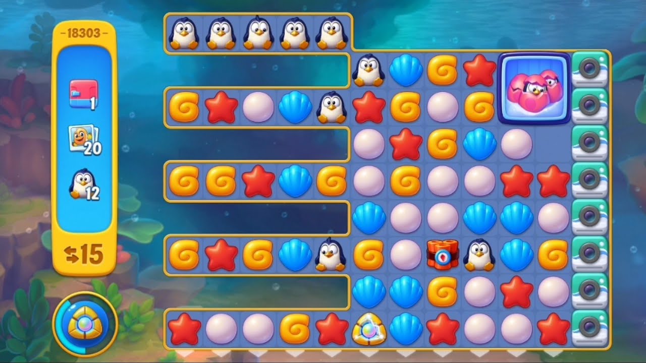 Fishdom 18303 Level - NO 💣 🧨 💥 