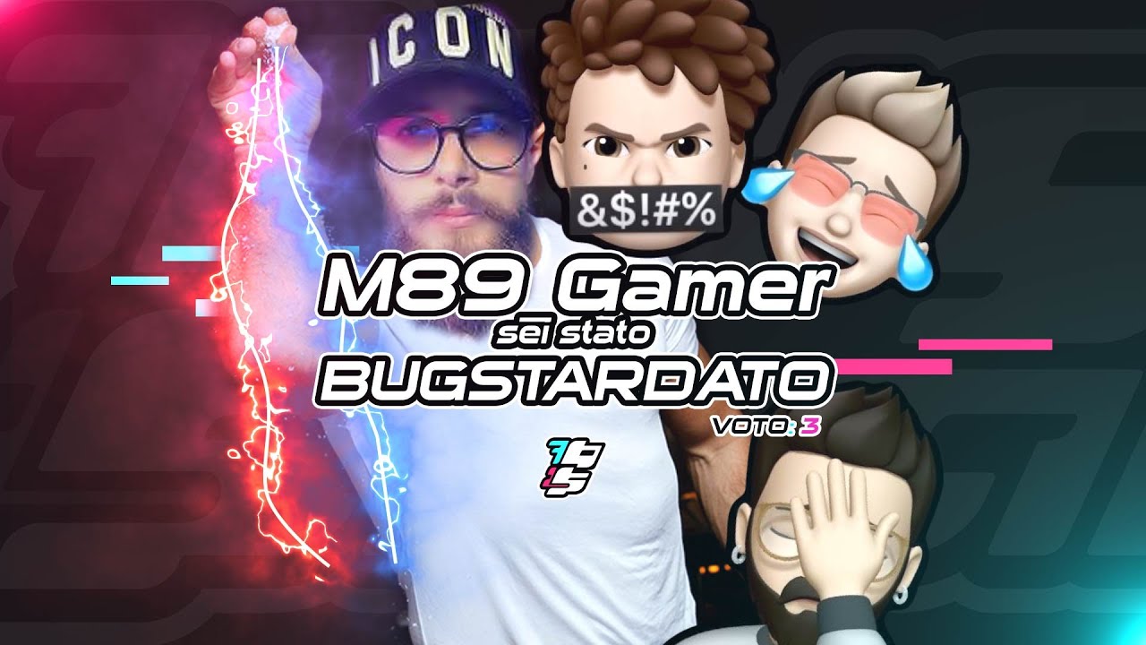BUGSTARDIAMO M89_Gamer - Analizziamo design e animazioni di Twitch Italia