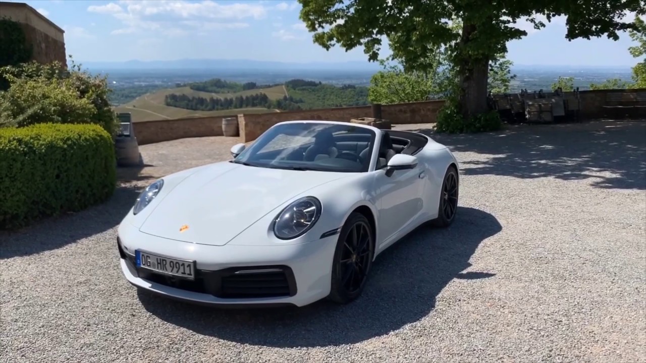 Einweisung Porsche 911 Cabriolet Carrera (992)