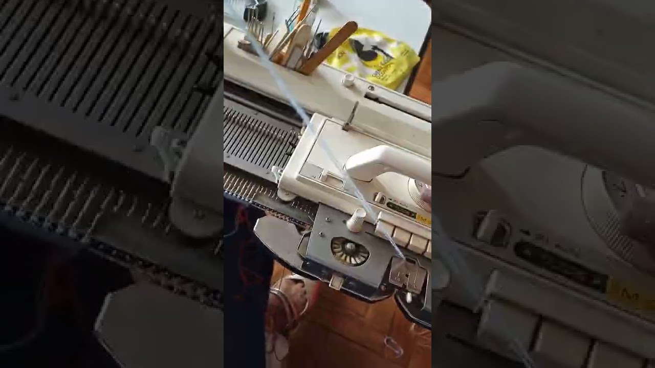 Chega de la&ccedil;ar as agulhas para  iniciar o seu tric&ocirc; a m&aacute;quina!!