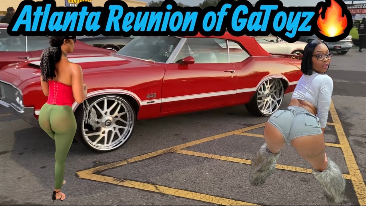 Atlanta showed out at the Car Reunion of StuntWorld ,StreetWhips 🔥 #donks #boxchevy #carevent