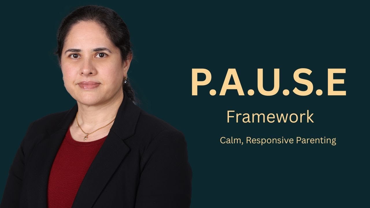 The PAUSE Framework for Calm, Responsive Parenting | Live Workshop with Madhuri Garigipati