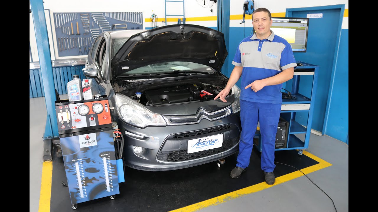 Citroen C3 1.6 troca do fluido da transmissão al4, passo a passo sem mistério!