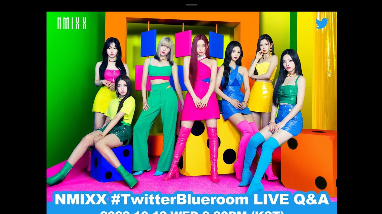 NMIXX #TwitterBlueroom LIVE Q&A 20221012 [eng sub]