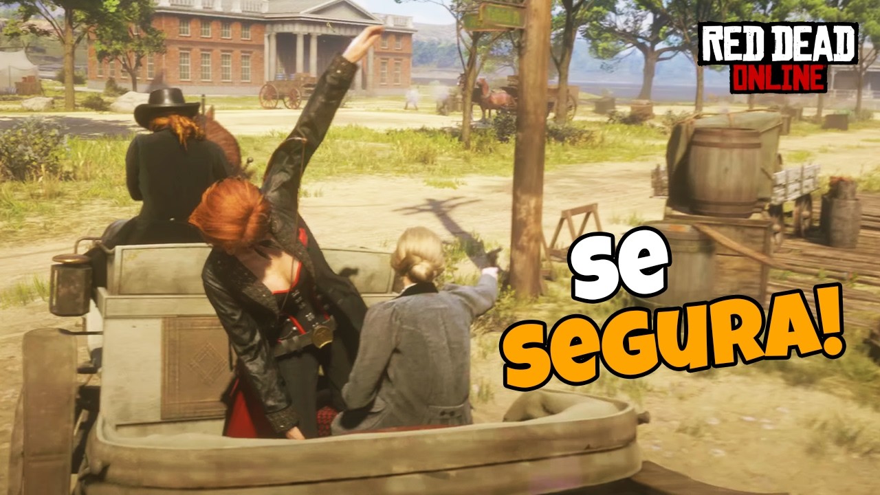 A carroça que não saía do lugar | Red Dead Online | Ep. 17