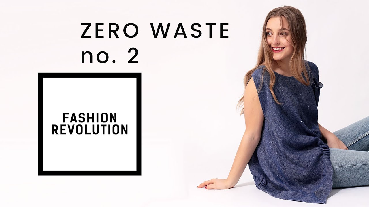 KOSTENLOSES SCHNITTMUSTER - ZERO WASTE NO. 2 / FREE SEWING PATTERN - ZERO WASTE NO. 2
