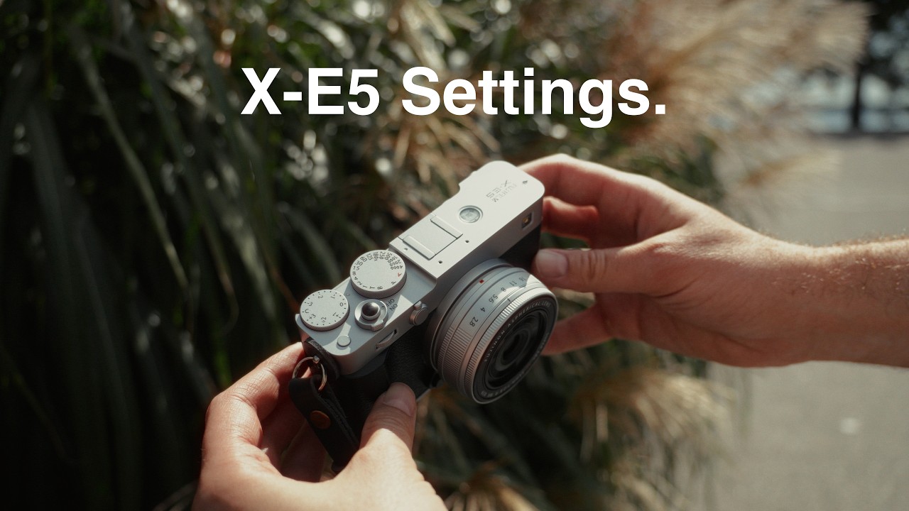 Фотоаппарат Fujifilm X-E5 для уличной фотосъемки