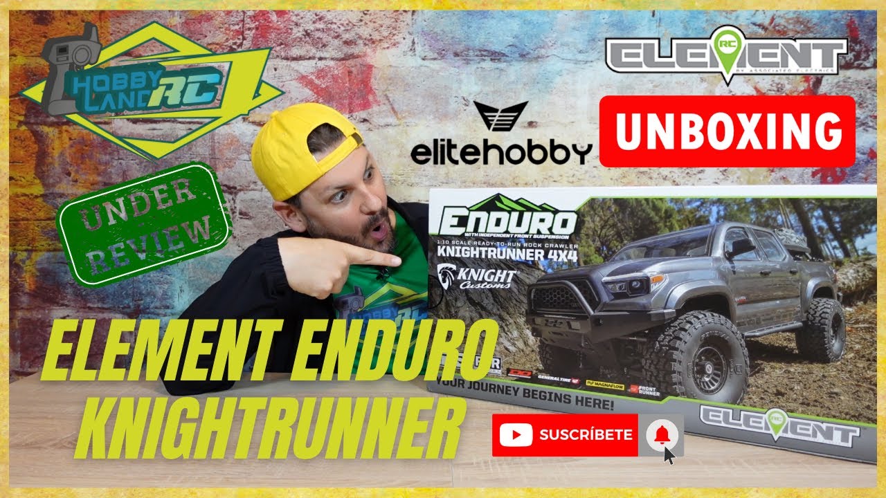 👽 ELEMENT ENDURO KNIGHTRUNNER 👽 UNBOXING & REVIEW español