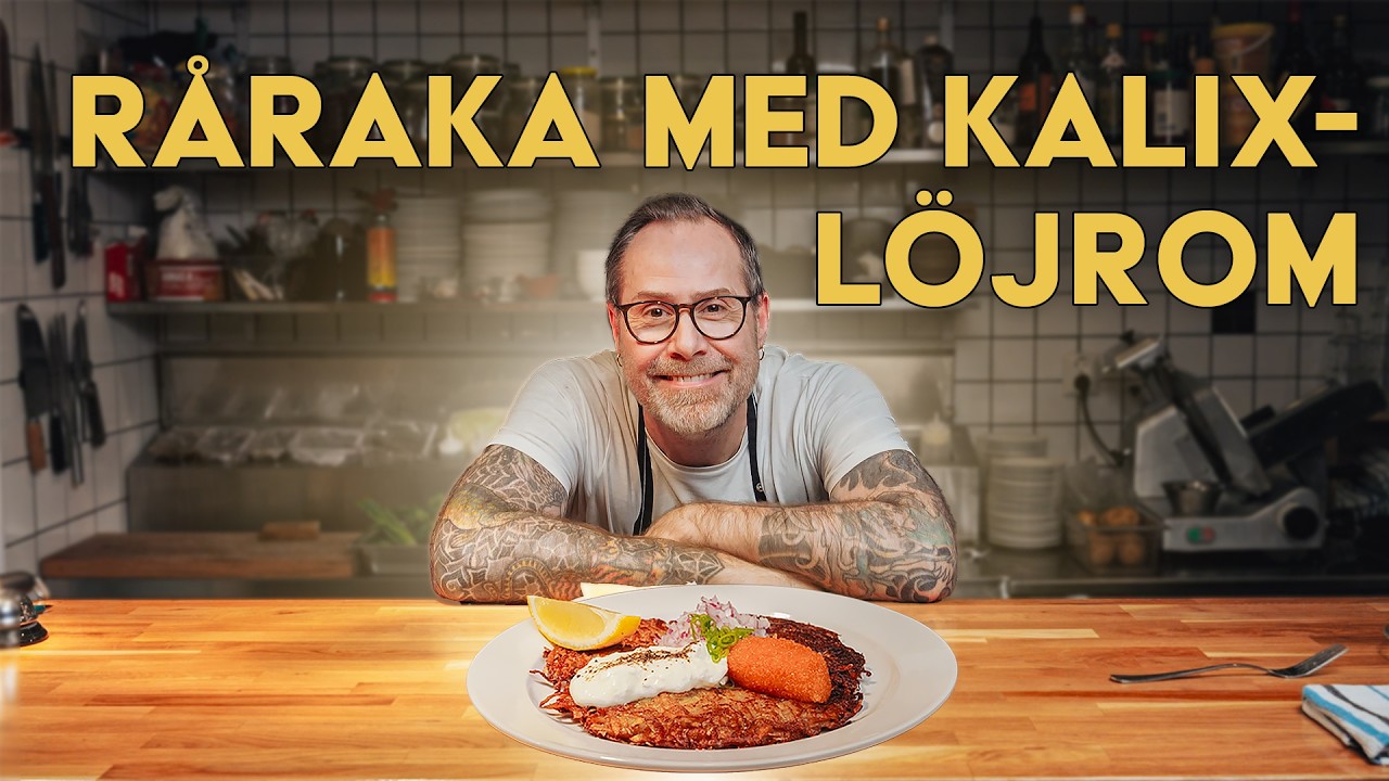Råraka med Kalixlöjrom