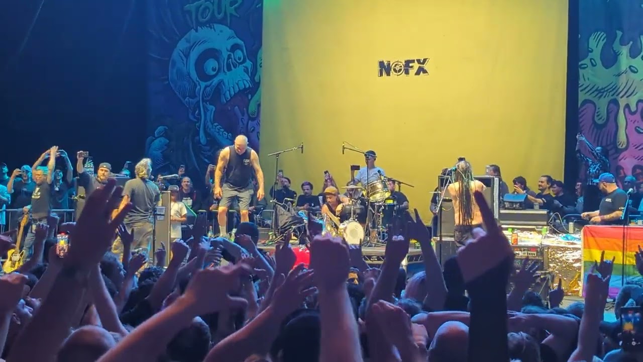 NOFX - End of Show / Decline Chant / Applause (o2 Academy Brixton London (Final Tour) 12/06/24)