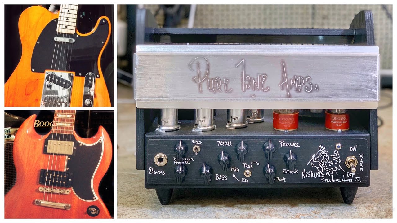 Pure Tone Amps NEPTUNE - British GUITAR TONE and BEYOND!