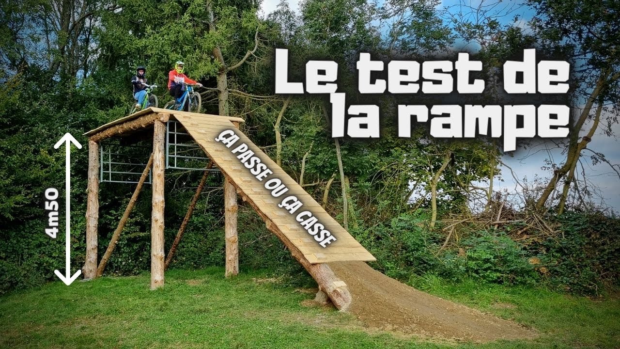 ON TEST LA RAMPE ELLE EST TROP BIEN!!