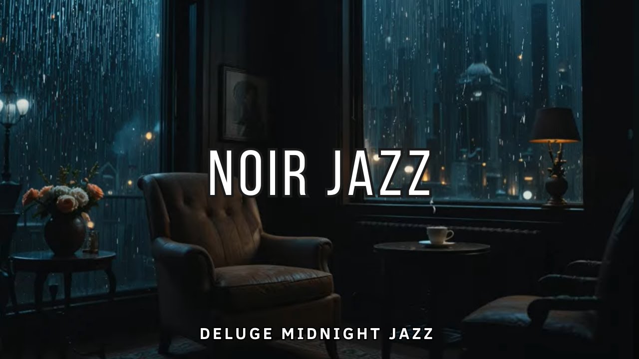 Noir Jazz Night 🌙 | Dark Jazz Ambience for Late Night Focus