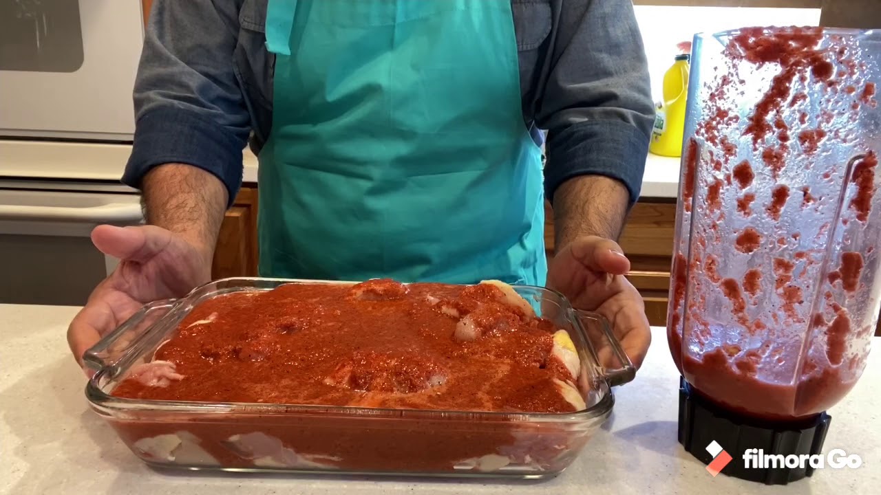 Pollo al achiote