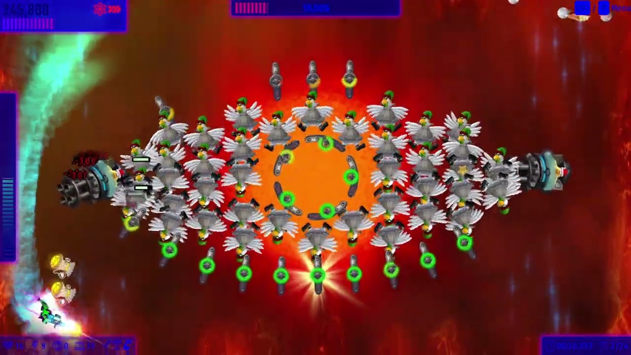 Chicken Invaders Universe 4 Mission Gameplay 38