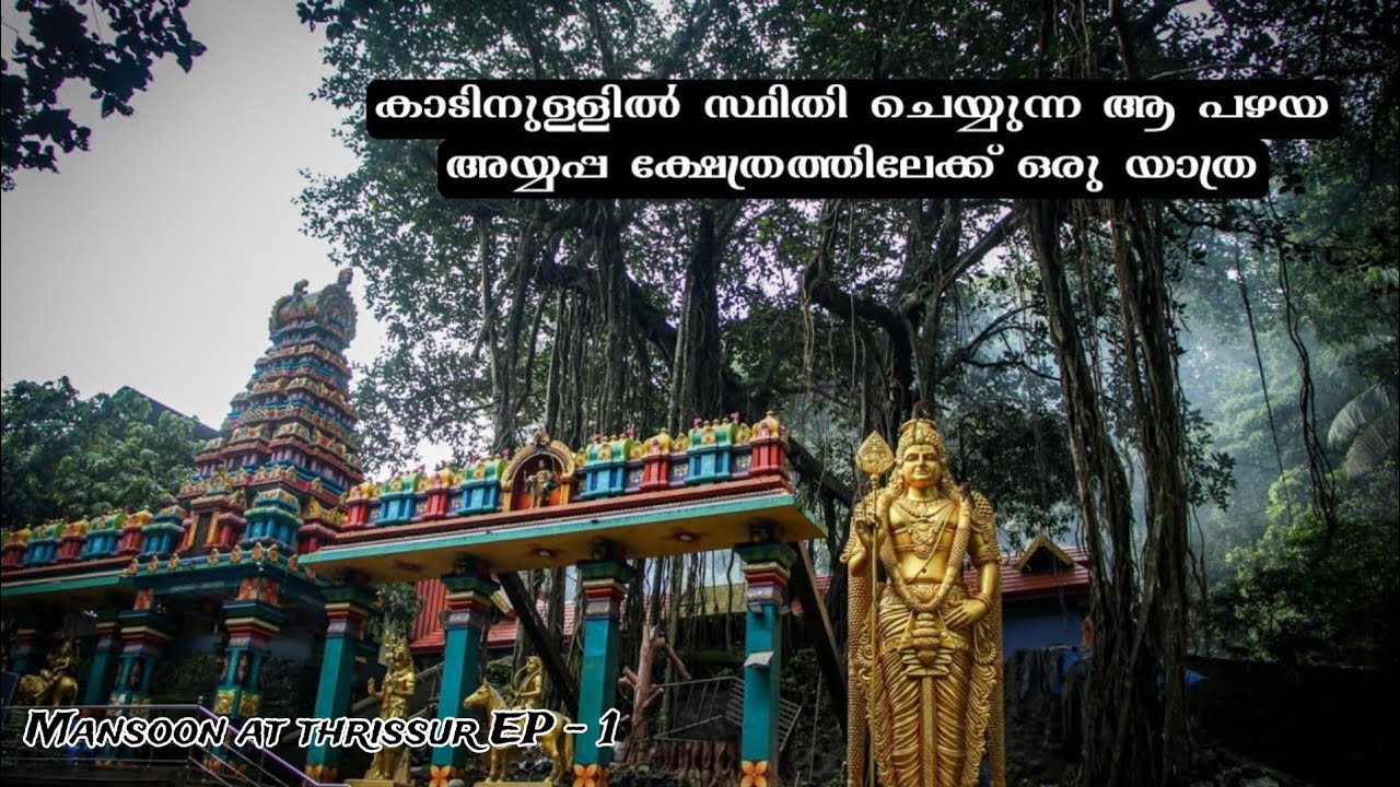 കാടിനുള്ളിൽ സ്ഥിതിചെയ്യുന്ന ആ പഴയ അയ്യപ്പക്ഷേത്രത്തിലേക്ക് ഒരു യാത്ര kuthiran temple @travel_buddiess