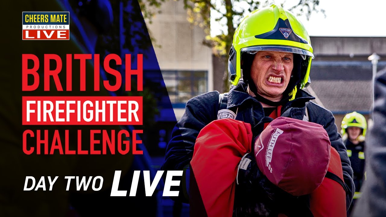 LIVE: BRITISH FIREFIGHTER CHALLENGE 2023 | DAY TWO LIVE