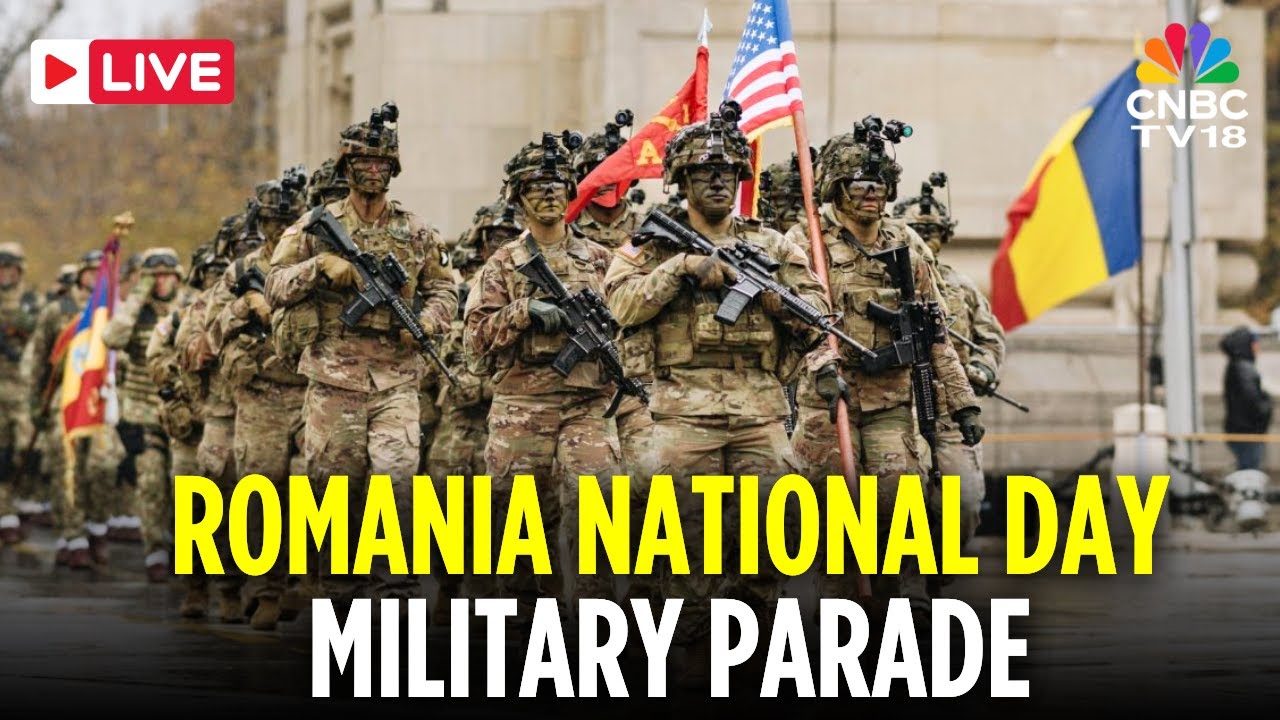 LIVE: Romania Military Parade on Its 107th National Day |Great Union Day | Romanian Revolution |N18G