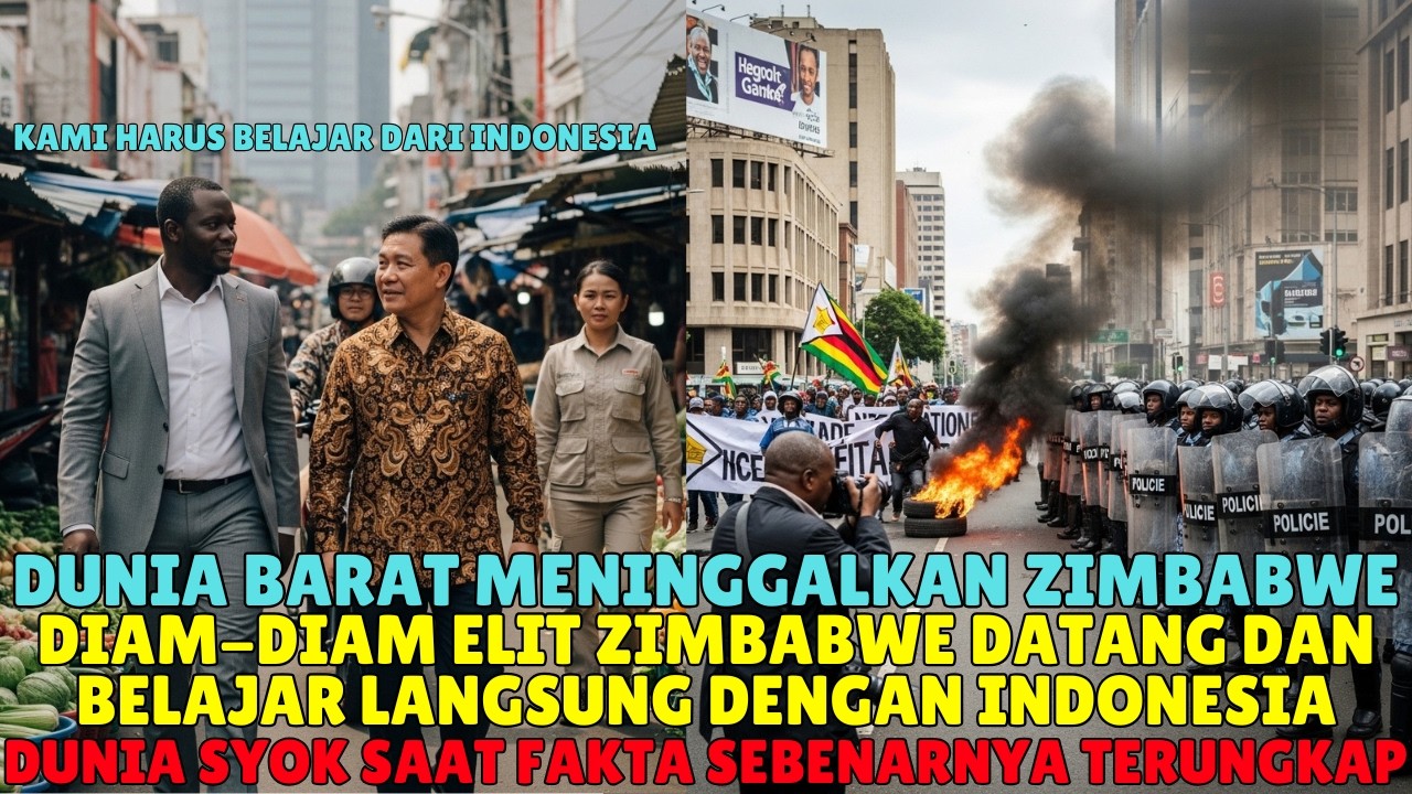 Diremehkan Dunia, Zimbabwe Diam-Diam Belajar dari Indonesia — yang Terjadi Selanjutnya Mengejutkan