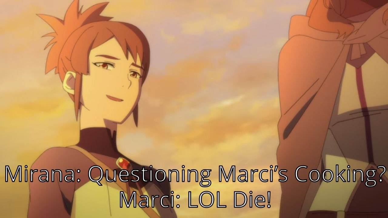Marci is Best Girl With Subtitle Cute & Cool Moments DOTA Dragon's Blood