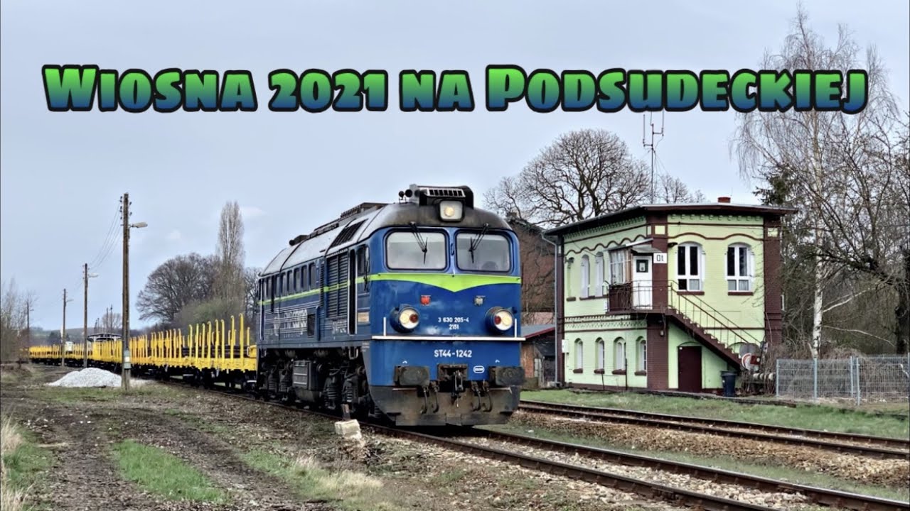 Wiosna 2021 na Podsudeckiej Magistrali Kolejowej