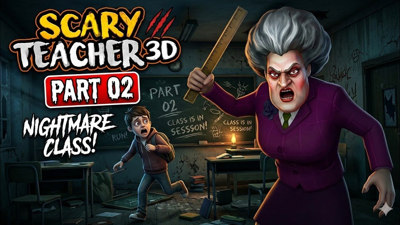  Scary Teacher 3D Part 2 – Funny Prank on Scary Teacher! gameplay #scaryteacher 