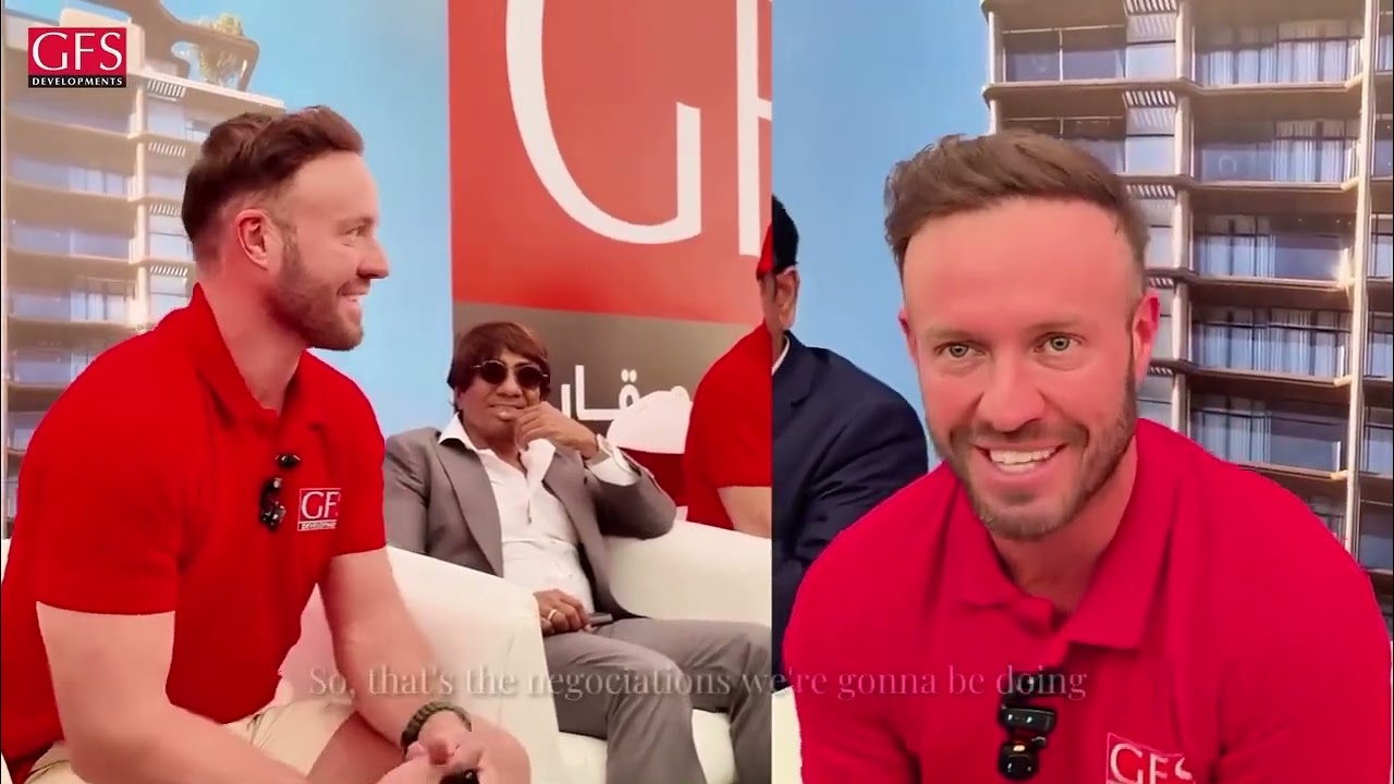 AB de Villiers Visits GFS Developments Dubai | Legends Inspire Legacies 🏏✨