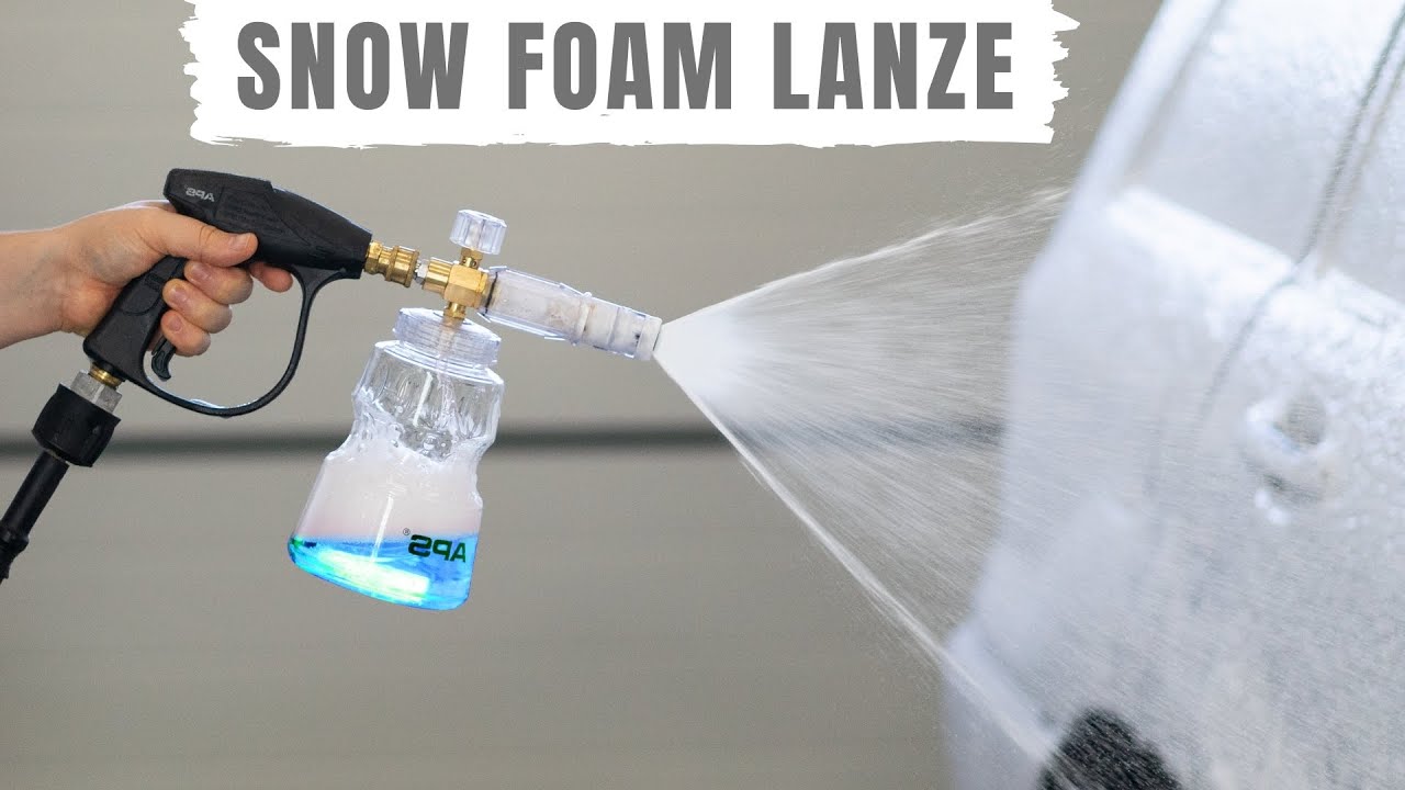 Top 10 Tipps für die Snow Foam Lance