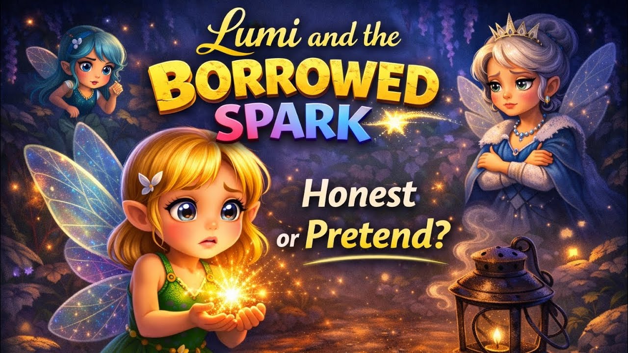 Lumi and the Borrowed Spark 💫🧚‍♀️ | Episode 6 #FairyTales#MoralStories#KidsStoryTime#BedtimeStories