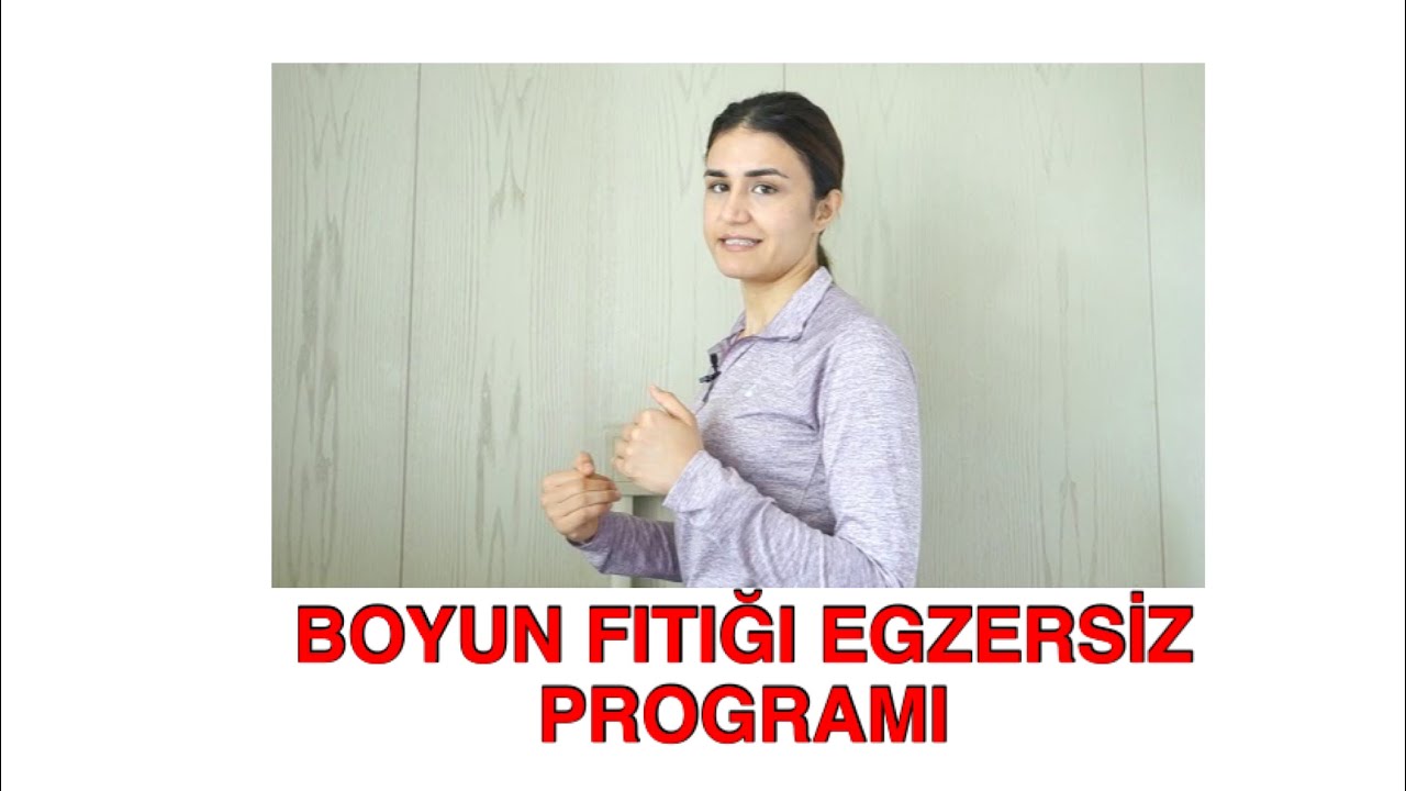 BOYUN FITIĞI EGZERSİZ PROGRAMI #birlikteuygulayalım