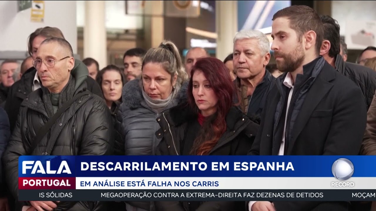 Descarrilamento em Espanha