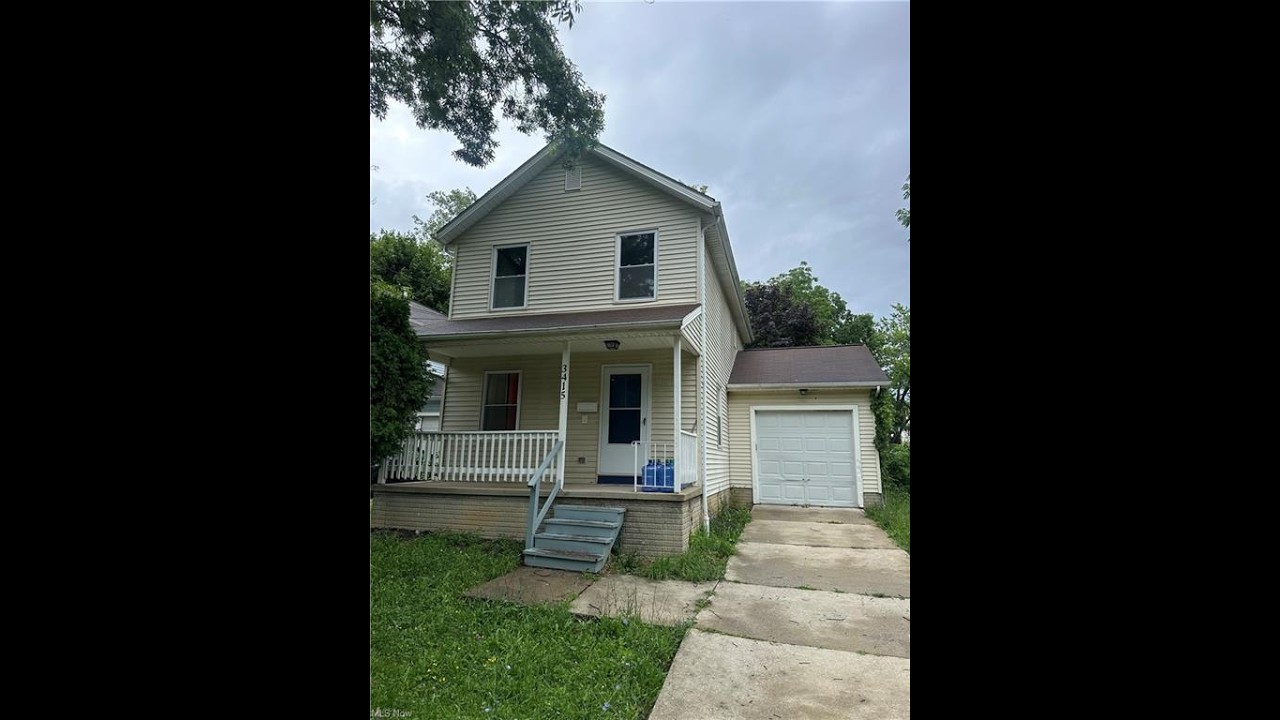 For Sale: 3415 E 106th Street Cleveland, Ohio 44104 (Mt Pleasant)