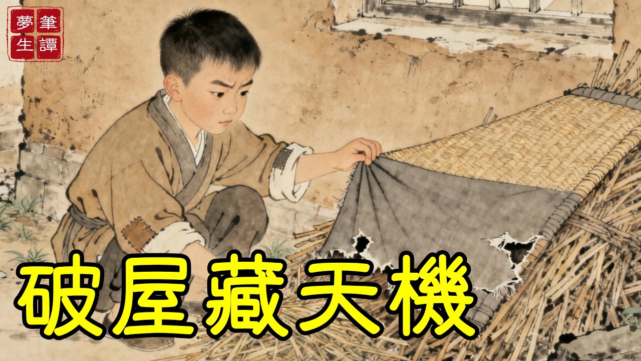 兄弟分家，哥哥搶走良田錢財，只給弟弟留下三間破舊茅屋。眾人都笑弟弟最吃虧，路過道士卻指著茅屋大笑：你要發大財了！#故事#民間傳說#奇遇#報恩#原創故事