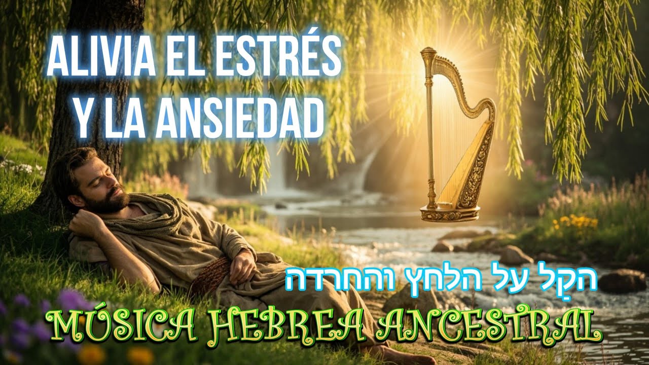 🌿 ALIVIA EL ESTRÉS DEL ALMA | MÚSICA HEBREA ANCESTRAL | HEAL YOUR SOUL FROM STRESS | שָׁלוֹם