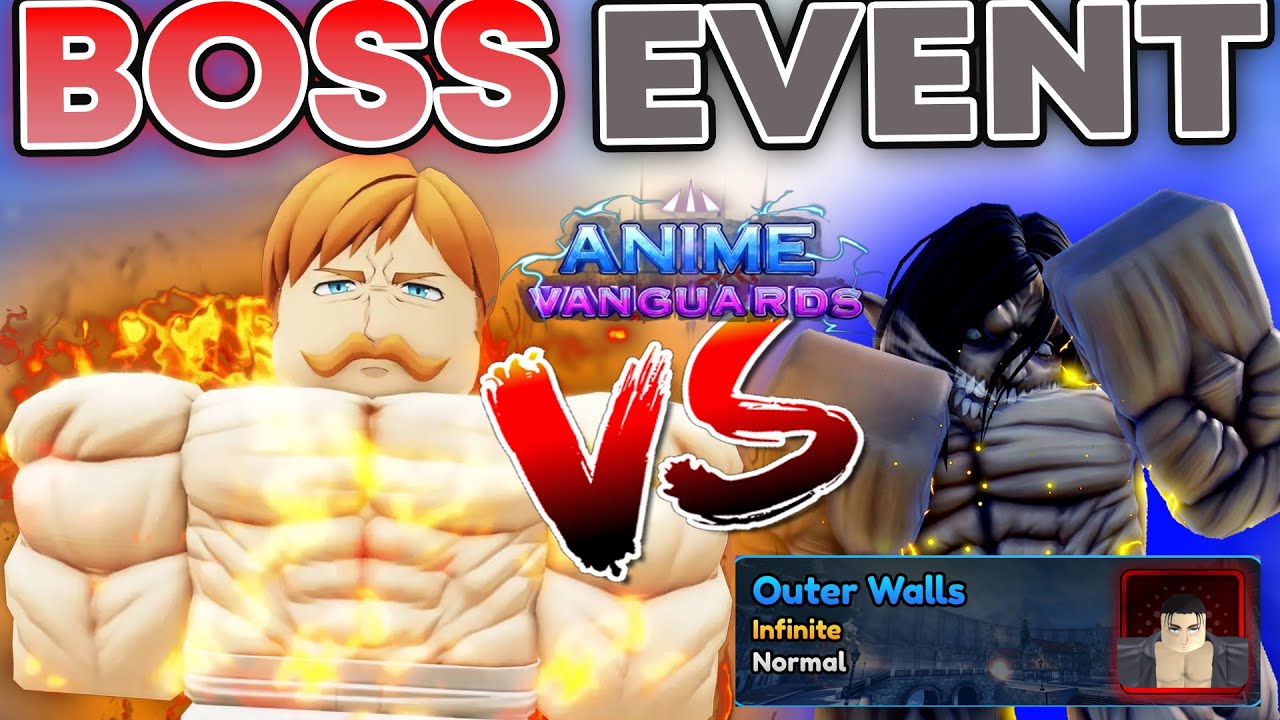 *HARDEST EVENT MADE EASY*| Escanor Vs. Founder Eren Boss Event | Anime Vangaurds