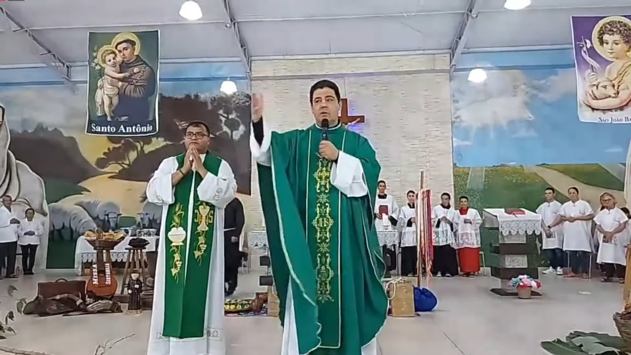 Padre Robson de Oliveira I Missa na Paróquia Nossa Senhora Aparecida I Ferraz de Vasconcelos -19 Nov