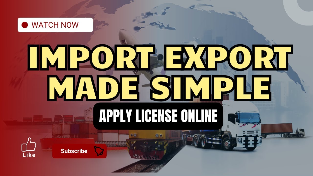 Import Export License Apply Online  IEC Certificate Apply Online  Import Export Code Registration