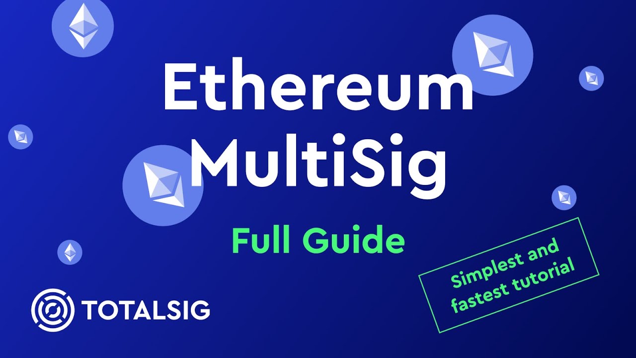 Create #Ethereum #MultiSig wallet with TotalSig! Save $100, No complex smart contracts